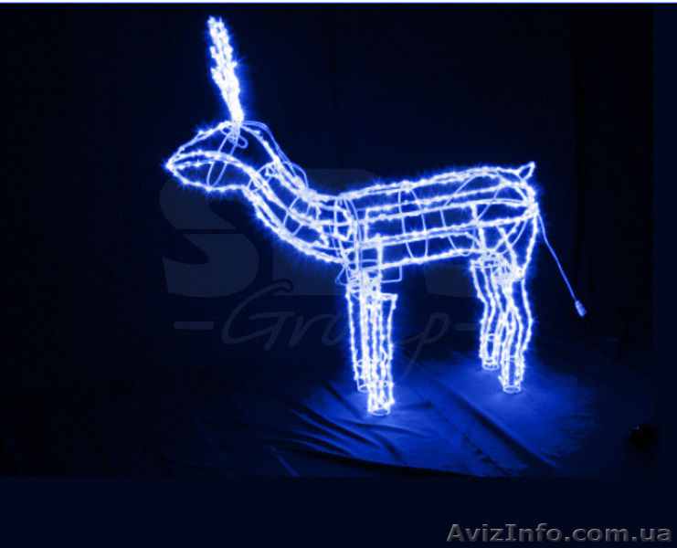 Дюралайт «олень с мотором» - <ro>Изображение</ro><ru>Изображение</ru> #1, <ru>Объявление</ru> #1493564