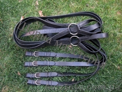 Віжки однокінні та парокінні шкіряні - <ro>Изображение</ro><ru>Изображение</ru> #1, <ru>Объявление</ru> #1536754