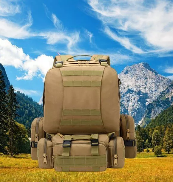 Тактичний рюкзак 50L 4 в 1 знижка 45% - <ro>Изображение</ro><ru>Изображение</ru> #1, <ru>Объявление</ru> #1751430