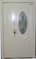 Со стеклом входные бронированные двери - <ro>Изображение</ro><ru>Изображение</ru> #2, <ru>Объявление</ru> #681978