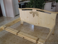 Кровать духспальная!! Продам!!! Изготовление на заказ!!!  - <ro>Изображение</ro><ru>Изображение</ru> #2, <ru>Объявление</ru> #847418