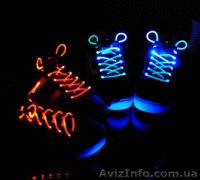 Светящиеся шнурки Disco, led шнурки в Украине, купить неон - <ro>Изображение</ro><ru>Изображение</ru> #1, <ru>Объявление</ru> #1288712