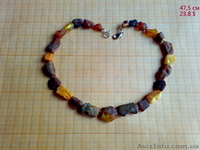 Оригинальные лечебные бусы-колье из необработанного янтаря. - <ro>Изображение</ro><ru>Изображение</ru> #4, <ru>Объявление</ru> #934453