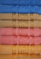 Пляжные полотенца велюр-махра в ассортименте расцветок - <ro>Изображение</ro><ru>Изображение</ru> #1, <ru>Объявление</ru> #1619859