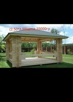 Беседки из дерева сосна - <ro>Изображение</ro><ru>Изображение</ru> #4, <ru>Объявление</ru> #1654324