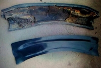 Накладка під лобове скло (668100006R) Жабо Renault Scenic 3 - <ro>Изображение</ro><ru>Изображение</ru> #3, <ru>Объявление</ru> #1741347