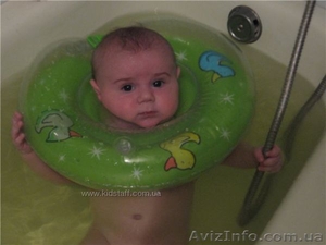 Продам новый надувной круг-воротник на шею для купания младенцев - <ro>Изображение</ro><ru>Изображение</ru> #2, <ru>Объявление</ru> #125775