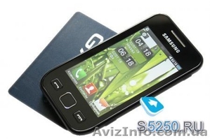 Продам сенсорный смартфон Samsung S5250 Wave с Емкостным экраном как в Айфоне - <ro>Изображение</ro><ru>Изображение</ru> #1, <ru>Объявление</ru> #351960