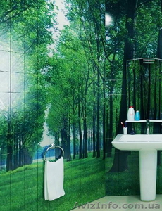 фото на плитке для сауны и камина