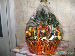 Изготовление праздничных фруктовых корзин с элементами карвинга - <ro>Изображение</ro><ru>Изображение</ru> #10, <ru>Объявление</ru> #565060