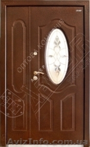 Со стеклом входные бронированные двери - <ro>Изображение</ro><ru>Изображение</ru> #4, <ru>Объявление</ru> #681978