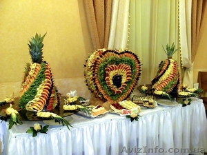 Свадебные фруктово-конфетные композиции с элементами карвинга - <ro>Изображение</ro><ru>Изображение</ru> #3, <ru>Объявление</ru> #734256