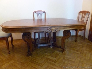 Стол обеденній 18 - 19 век, реставрирован - <ro>Изображение</ro><ru>Изображение</ru> #1, <ru>Объявление</ru> #739263