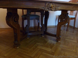 Стол обеденній 18 - 19 век, реставрирован - <ro>Изображение</ro><ru>Изображение</ru> #2, <ru>Объявление</ru> #739263