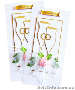 приглашения на свадьбу ручной работы