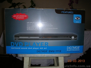 DVD PLAYER  Denver DVU 1112 - <ro>Изображение</ro><ru>Изображение</ru> #3, <ru>Объявление</ru> #866115