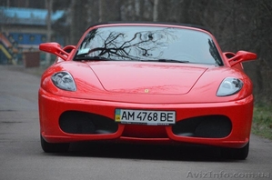 Прокат Ferrari F-430(кабриолет) в Житомире - <ro>Изображение</ro><ru>Изображение</ru> #2, <ru>Объявление</ru> #902285