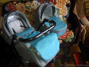 Льняная детская коляска Adamex Enduro 2 в 1, б/у - 10 месяцев - <ro>Изображение</ro><ru>Изображение</ru> #1, <ru>Объявление</ru> #1082419