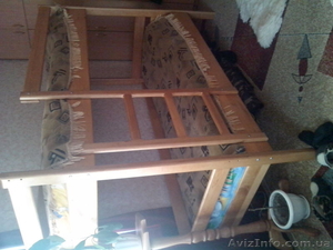 Продам двухъярусную кровать с двумя матрасами - <ro>Изображение</ro><ru>Изображение</ru> #2, <ru>Объявление</ru> #1071399