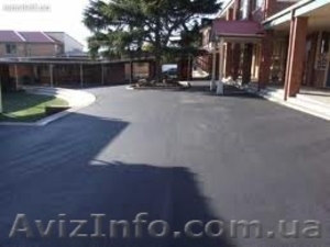 Асфальтирование дорог,  тротуаров,  площадок