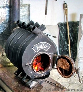 Печь канадской технологии на дровах 100 м3