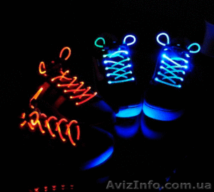 Светящиеся шнурки Disco, led шнурки в Украине, купить неон - <ro>Изображение</ro><ru>Изображение</ru> #1, <ru>Объявление</ru> #1288712