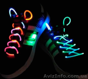 Светящиеся шнурки Disco, led шнурки в Украине, купить неон - <ro>Изображение</ro><ru>Изображение</ru> #2, <ru>Объявление</ru> #1288712