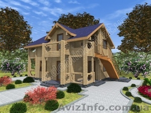 Проект Георгина. Гостиница из профилированного бруса.