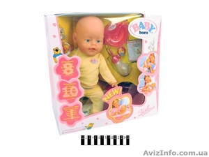 Кукла Пупс Baby born разные модели девочки, мальчики, Беби Борн  - <ro>Изображение</ro><ru>Изображение</ru> #1, <ru>Объявление</ru> #1423512