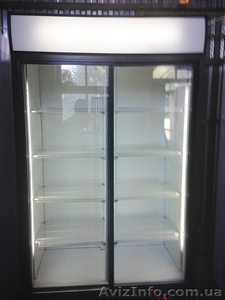 Шкафы холодильные бу стекло, 1- и 2-дверные витрины купе.Цена снижена! - <ro>Изображение</ro><ru>Изображение</ru> #1, <ru>Объявление</ru> #1580657