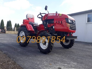 Мототрактор Лідер,  Lider 160 Х, фреза+плуг, трактор, міні трактор, трактор, мотоблок