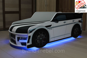 Дитяче ліжко машина Ленд Ровер серії Преміум 