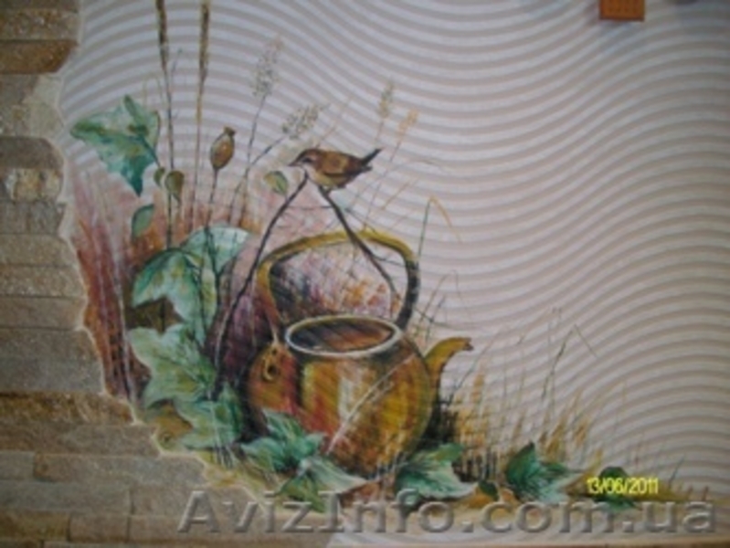 Декоративная роспись стен и потолков домов - <ro>Изображение</ro><ru>Изображение</ru> #5, <ru>Объявление</ru> #358320