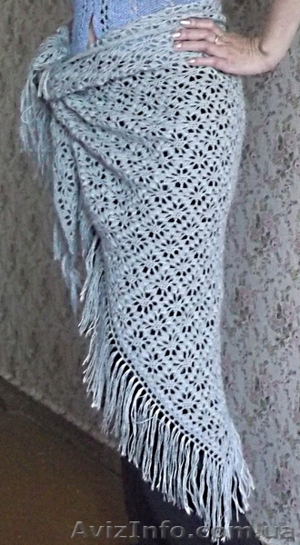 Шаль новая, вяжу на заказ - <ro>Изображение</ro><ru>Изображение</ru> #4, <ru>Объявление</ru> #389919
