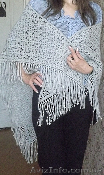 Шаль новая, вяжу на заказ - <ro>Изображение</ro><ru>Изображение</ru> #3, <ru>Объявление</ru> #389919