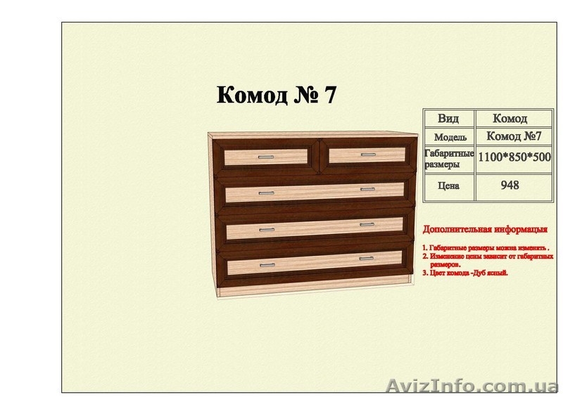 Дешевые комоды. Изготовление комодов. - <ro>Изображение</ro><ru>Изображение</ru> #5, <ru>Объявление</ru> #627193