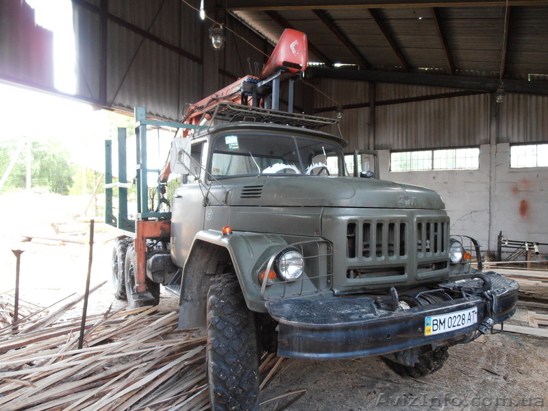 Зил 131 с манипулятором и прицепом,лесовоз. - <ro>Изображение</ro><ru>Изображение</ru> #2, <ru>Объявление</ru> #674213