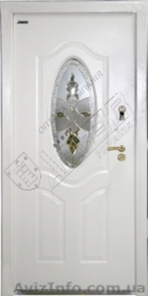 Со стеклом входные бронированные двери - <ro>Изображение</ro><ru>Изображение</ru> #5, <ru>Объявление</ru> #681978