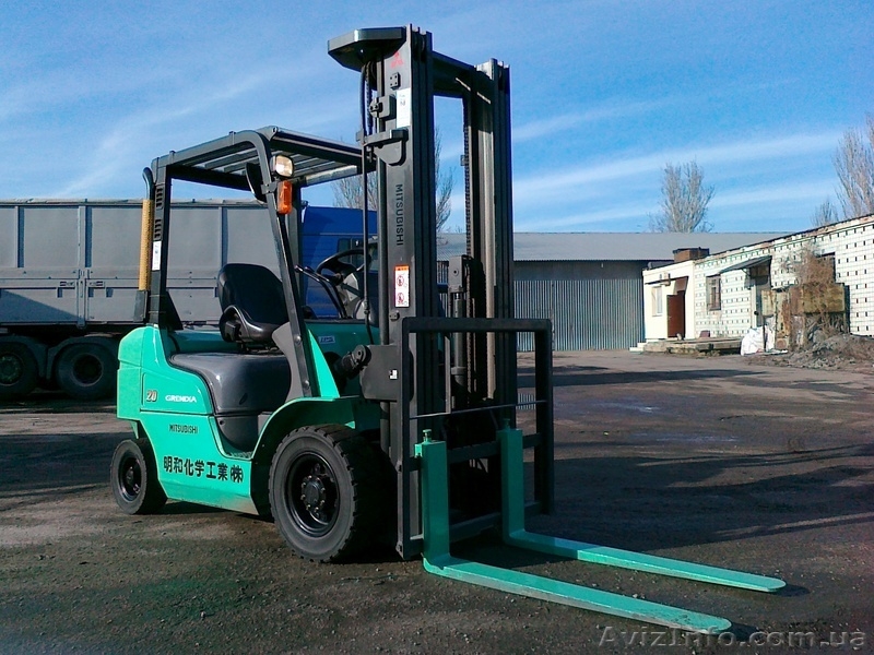 дизельный погрузчик Митсубиси на 2 тонны с мачтой 5 метров - <ro>Изображение</ro><ru>Изображение</ru> #2, <ru>Объявление</ru> #877051