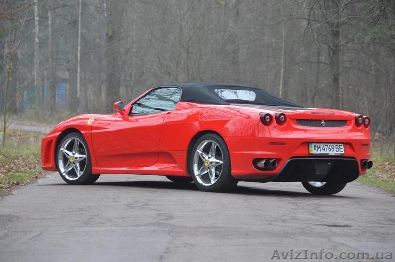 Прокат Ferrari F-430(кабриолет) в Житомире - <ro>Изображение</ro><ru>Изображение</ru> #4, <ru>Объявление</ru> #902285