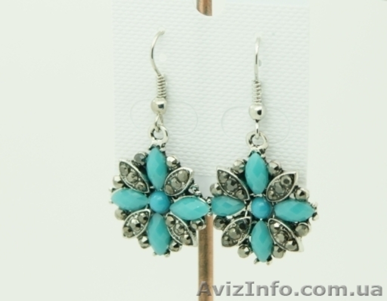 Серьги. Бижутерия оптом из Китая недорого - <ro>Изображение</ro><ru>Изображение</ru> #7, <ru>Объявление</ru> #954632