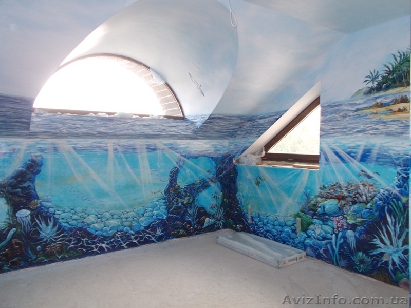 Настенная и потолочная роспись ресторанов - <ro>Изображение</ro><ru>Изображение</ru> #2, <ru>Объявление</ru> #433291