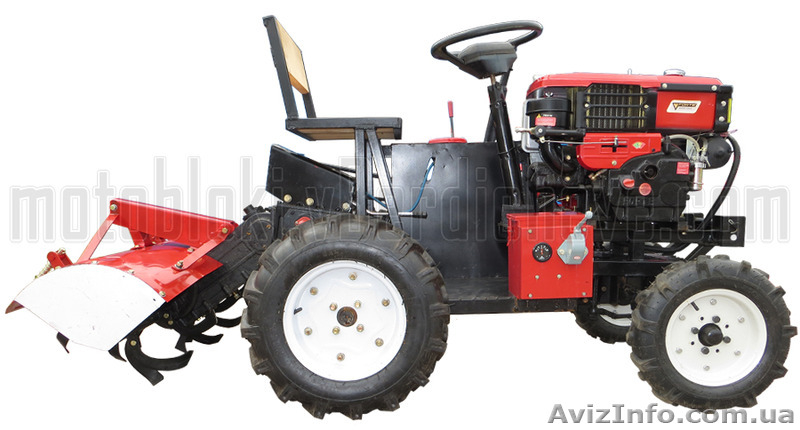 Дизельный мототрактор 10 л.с. с электростартером - <ro>Изображение</ro><ru>Изображение</ru> #2, <ru>Объявление</ru> #1122776