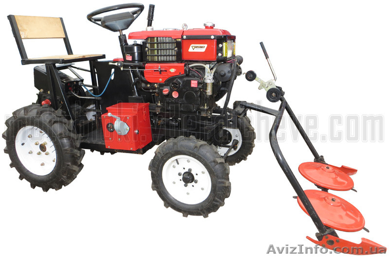 Дизельный мототрактор 10 л.с. с электростартером - <ro>Изображение</ro><ru>Изображение</ru> #3, <ru>Объявление</ru> #1122776