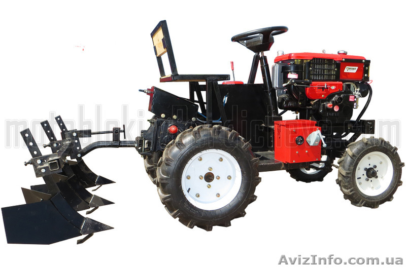 Дизельный мототрактор 10 л.с. с электростартером - <ro>Изображение</ro><ru>Изображение</ru> #4, <ru>Объявление</ru> #1122776