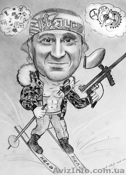 Сюжетный шарж, заказать сюжетный шарж, стоимость шаржа, шарж с сюжетом - <ro>Изображение</ro><ru>Изображение</ru> #1, <ru>Объявление</ru> #1288692