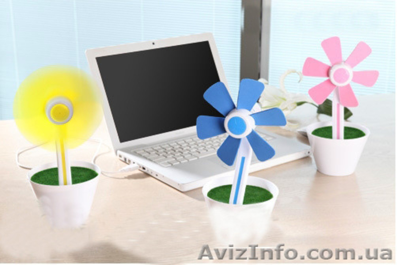 Гаджет Вентилятор usb в Украине,  вентилятор Цветочек работает от USB - <ro>Изображение</ro><ru>Изображение</ru> #3, <ru>Объявление</ru> #1288711
