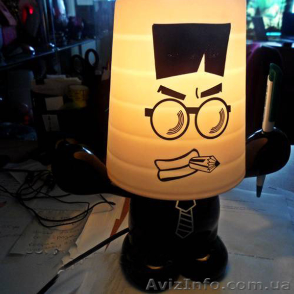 Светильник подставка копилка, светильник смайлик, оригинальная копилка - <ro>Изображение</ro><ru>Изображение</ru> #2, <ru>Объявление</ru> #1288718