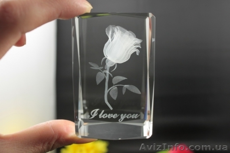 Романтический светильник I Love You, ночник кристалл, фото в кристалле - <ro>Изображение</ro><ru>Изображение</ru> #2, <ru>Объявление</ru> #1288706