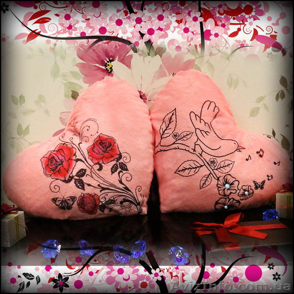 Светящаяся подушка - Романтический светильник ночник в форме сердца. - <ro>Изображение</ro><ru>Изображение</ru> #3, <ru>Объявление</ru> #1288737